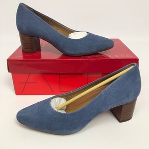 Aerosoles Womens Silver Star Pumps Denim C…